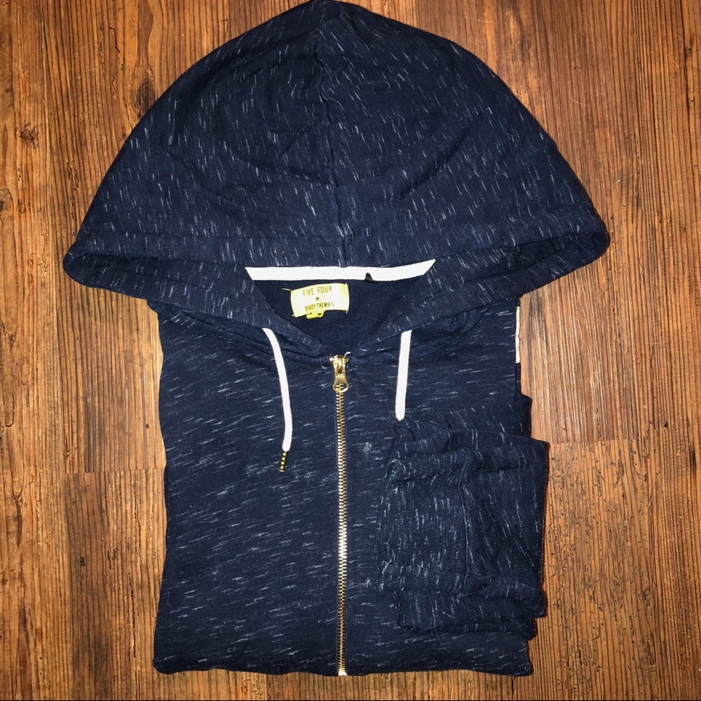 Five Four X Poggy the Man zip up hoodie